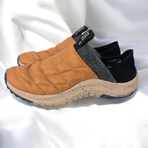 HOLO ECO Quilted Slip On Outdoor Shoes Men 8 Comfort Walking Hiking Moccasins - $37.39