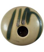 Coyote Roadhouse Studio Pottery Ikebana Vase Mid-Century Style Taupe Gre... - $12.99