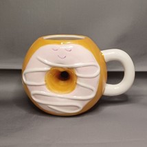 Pfaltzgraff DONUT MUG 16oz Coffee Novelty Ceramic Cup - One Chip In Paint - £14.59 GBP