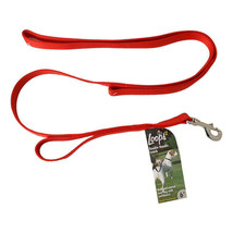 Red Coastal Pet Loops 2 Double Nylon Handle Leash - £14.11 GBP
