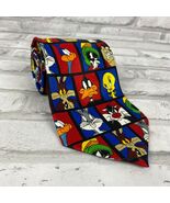 Looney Tunes Characters Stamp Tie Warner Brothers  - $11.69