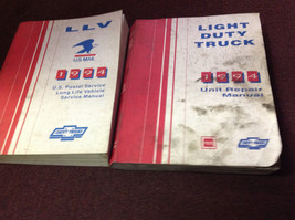 1994 Chevrolet U.S. Mail LLV Service Shop Repair Manual Set W Unit Book Factory - $179.42