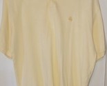 Men&#39;s Brooks Brothers Sport Yellow Short Sleeve Polo Shirt Large L - $10.00