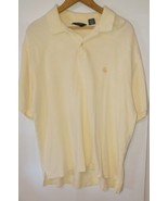 Men&#39;s Brooks Brothers Sport Yellow Short Sleeve Polo Shirt Large L - £7.90 GBP