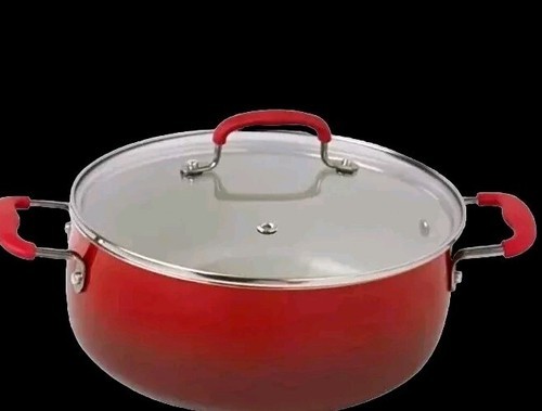 Pioneer Woman ~ OMBRE RED ~ Nonstick ~ 5 Quart ~ Dutch Oven Pot with Lid - $60.00