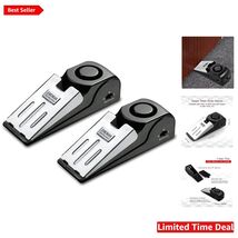 120DB Door Stop Alarm - Pack of 2, Compact &amp; Portable Security Solution - $30.64