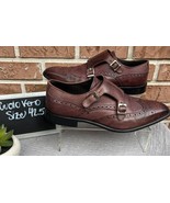 Men&#39;s Vero Cuoio Wingtip Double Strap Monks Shoes Size 42.5 US 9.5 - $80.00