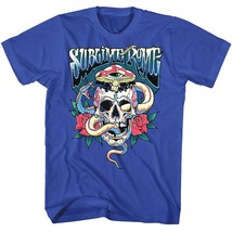 Sublime With Rome Snake Skull Men&#39;s T Shirt - £21.23 GBP+