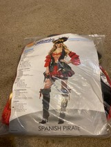 Sexy Spanish Pirate Swashbuckler Adult Halloween Costume New Sz medium - £25.49 GBP