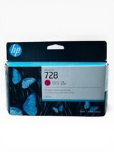 Genuine HP 728 130ml Magenta Ink Cartridge Sealed EXP 08/2027 - $93.10