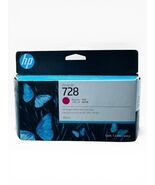 Genuine HP 728 130ml Magenta Ink Cartridge Sealed EXP 08/2027 - $93.10