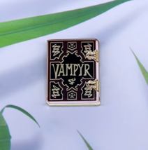 VAMPYR SLAYER HANDBOOK Enamel Pin ♡ Buffy the Vampire Slayer 90s Vintage... - $187.20 MXN