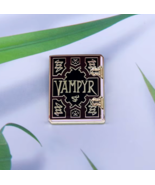 VAMPYR SLAYER HANDBOOK Enamel Pin ♡ Buffy the Vampire Slayer 90s Vintage... - $10.00