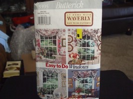 Butterick 3395 Variety of Window Valances Sewing Pattern - $7.09