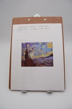 VM Designs Cross Stitch Pattern Chart &quot;Starry Night&quot; Art by Vincent Van Gogh - £11.22 GBP