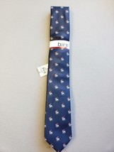 Bar Iii Mens Tie Santa Pug Navy - £4.82 GBP