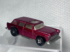 Vtg 1969 Hot Wheels Chevy Nomad Spectraflame Red 1:43 Diecast Vehicle Wa... - $29.95