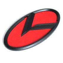 3D K Logo Car Front Hood Rear Trunk Emblem  Stickers for  age Sorento Optima For - £63.06 GBP