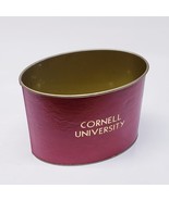 Cornell University Vintage Metal Oval Mini Trash Can/ Trinket Holder/ De... - $1,220.11 MXN