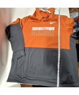 Nike Clemson Tigers Pullover Hoodie Sweatshirt Mens XXL Orange &amp; Gray - €25,74 EUR