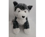 Busch Gardens Wolf Malamute or Husky Puppy Dog Plush Stuffed Animal Grey... - £15.01 GBP