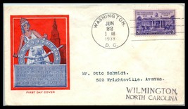 1938 US Cover - Signing Of The Constitution &amp; Ship Launch, Washington DC K3 - £2.34 GBP
