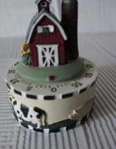 Vintage Barn Embossed Animals Country Kitchen 60 Minute Cooking Baking T... - £17.13 GBP