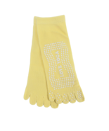 Love Yoga Rainbow Yellow Toe Socks (Adult Medium) - £3.56 GBP