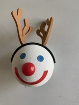Christmas Reindeer Collectible Jack in the Box Restaurant Antenna Topper... - £7.77 GBP