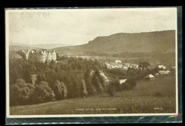 Vintage Valentines Postcard Souvenir Hydro Hotel And Pitlochry 1931 Scotland - £11.26 GBP
