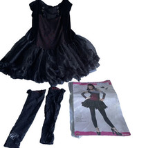 Vampirina Costume Vampire Teen Size Large 11 13 Dress Sleevelets Only Halloween - £11.86 GBP