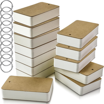 Motbach 10 Pack White Blank Flash Cards with 500 Sheets Study Cards, Note Card P - £14.41 GBP