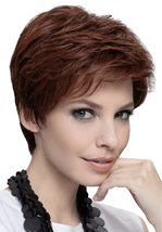 ENCORE Lace Front Mono Top Human Hair/Heat Friendly Synthetic Blend Wig by Ellen - £1,454.50 GBP