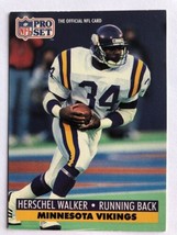 1991 Pro Set #576 Herschel Walker Minnesota Vikings NFL Football Card - £0.78 GBP