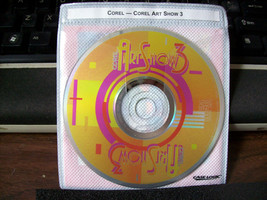 Corel Art Show 3.0 Vintage PC CD-ROM Graphics Software Great Condition - $15.00