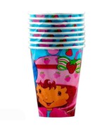 Strawberry Shortcake Best Friends Paper Cups Birthday Party Drinkware 9o... - $111.84 MXN