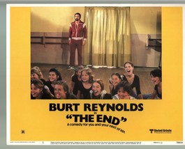 End-Burt Reynolds-Color-Lobby Card-11x14-Comedy - £19.91 GBP