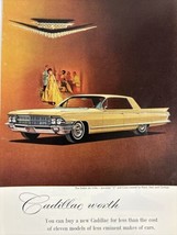 1961 Cadillac print ad plus Fly to Spain and Konica Camera ads - $9.15
