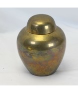Cremation Urn Brass 6&quot; Tall - $677.22 MXN