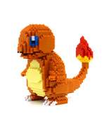 Charmander (Pokemon) Brick Sculpture (JEKCA Lego Brick) DIY Kit - £58.54 GBP