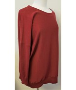 Eileen Fisher 100% Wool Sweater Sz- L Burgundy - £31.36 GBP