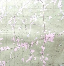 Map Dixmont Maine #2 1982 Topographic Geological Survey 1:24000 27 x 22&quot;... - £37.12 GBP