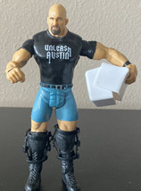 WWE 2003 Jakks Pacific Wrestling Figure Stone Cold Steve Austin Unleash ... - £19.75 GBP