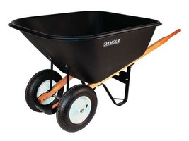 Seymour Midwest Llc WB-10P 10 Cubic Feet Wheelbarrow - £460.11 GBP