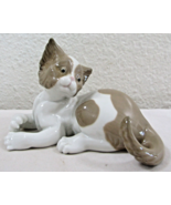 1982 Lladro Animals-Domestic Porcelain 5114 Surprised Cat without Box  - €58,77 EUR