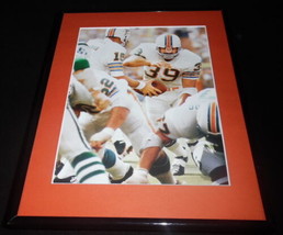 Larry Csonka Earl Morrall Miami Dolphins Framed 11x14 Photo Display - $34.64