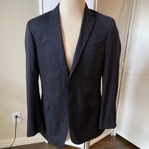 Tommy Hilfiger Blazer Mens Blue Wool Blazer Jacket Size 40L - $34.99