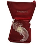 Waterford Crystal Seahorse Paperweight 3-3/4&quot; Tall NEW with Carying Pouc... - $49.99