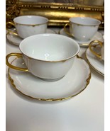 Hutschenreuther Selb Bavaria saucer and cup set of four - $794.80 MXN
