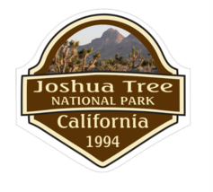 5&quot; joshua tree national park california 1994 bumper sticker decal usa made - £21.57 GBP